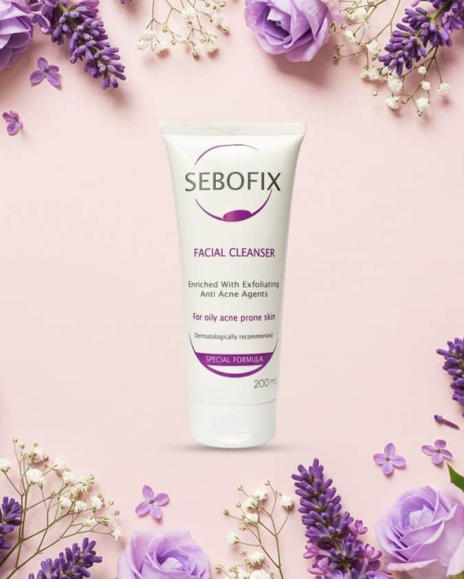 غسول الوجه سيبوفيكس للبشرة الدهنية والمصابة بحب الشباب 200 مل