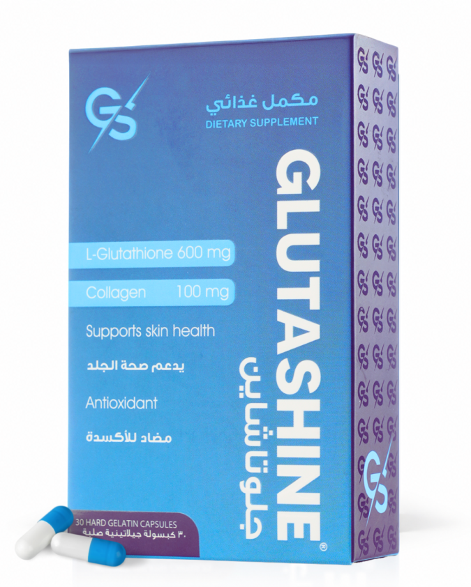 جلوتاشين كبسولات - جلوتاثيون + كولاجين